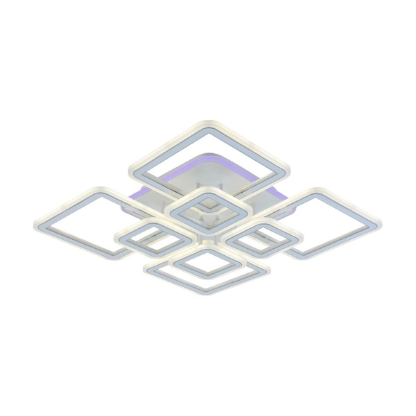 Потолочная светодиодная люстра Profit Light 8465/4+4B WHT