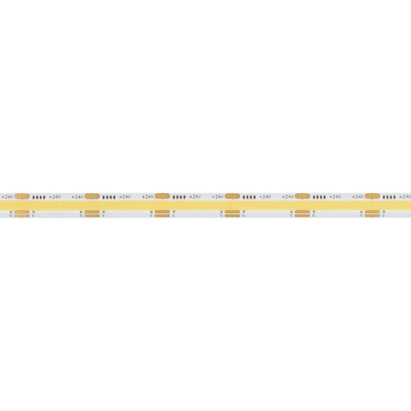 Светодиодная лента Arlight 16,5W/m 576LED/m CSPSMD теплый белый 5M COB-X576-10mm 24V White-MIX 036206