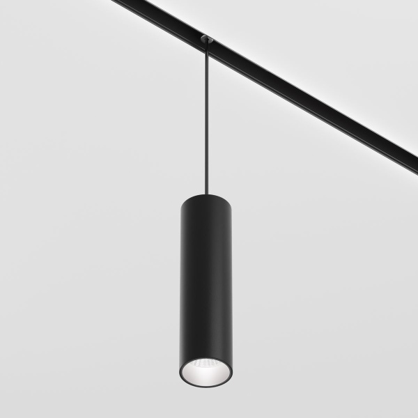 Трековый подвесной светодиодный светильник Maytoni Technical Focus Led TR041-4-12W3K-M-DS-B