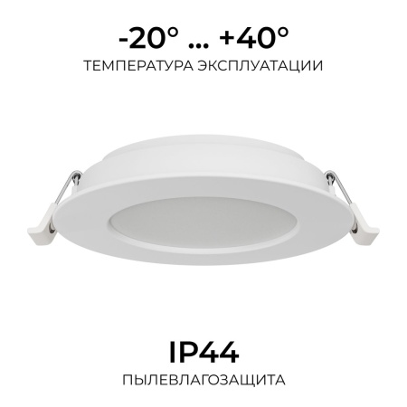 Встраиваемая светодиодная панель Apeyron 06-162