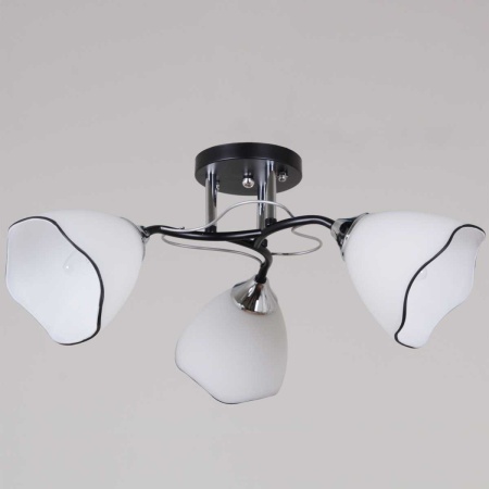 Потолочная люстра Reluce 79360-0.3-03 BK+CR