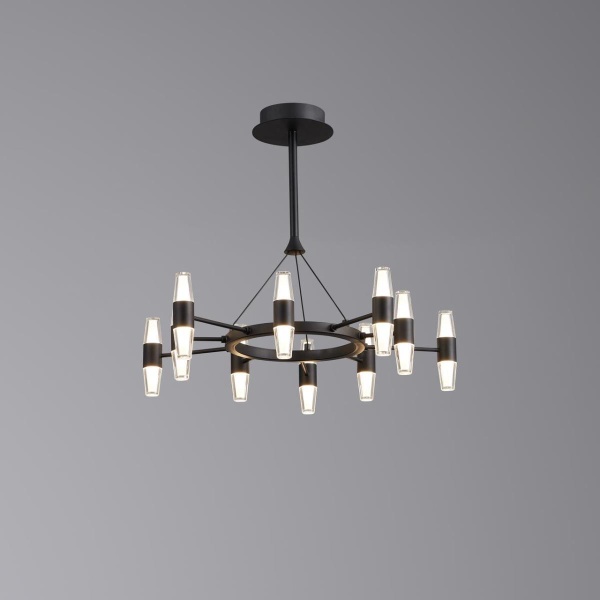 Люстра подвесная Alfa Light F3024-58 BLACK