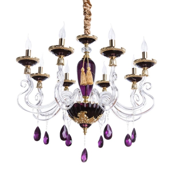 Подвесная люстра Divinare Simona 5125/12 LM-8 Подвесная люстра Divinare Simona 5125/12 LM-8