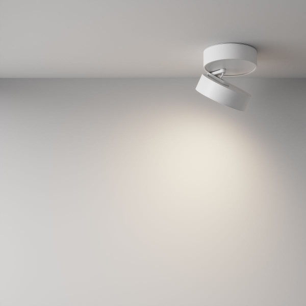 Светодиодный спот Maytoni Onda C024CL-18W4K-W-1 Светодиодный спот Maytoni Onda C024CL-18W4K-W-1