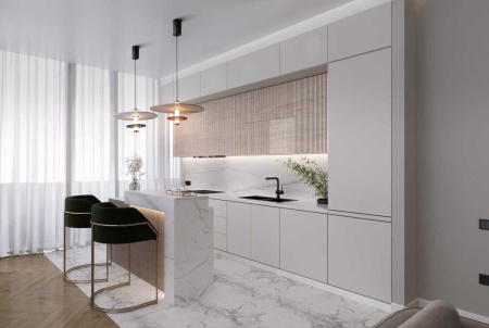 Настенный светодиодный светильник Freya Modern Acoustic FR5494WL-L4GR