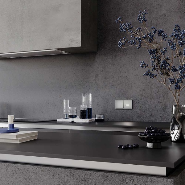 Подсветка светодиодная встраиваемая Voltum S70, (сталь) VLS070605