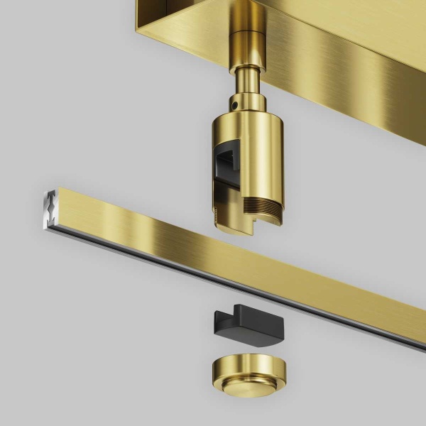 Основание потолочное Maytoni Technical Accessories for tracks Flarity TRA156C-BB1-BS Основание потолочное Maytoni Technical Accessories for tracks Flarity TRA156C-BB1-BS