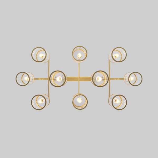 Потолочная люстра Eurosvet 60144/10 золото