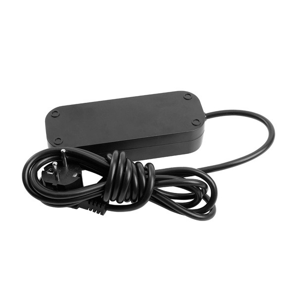 Удлинитель 3-местный с/з Stekker, HM01-30-05, 5м, 3x0,75 Home (У10-002), черный 50420