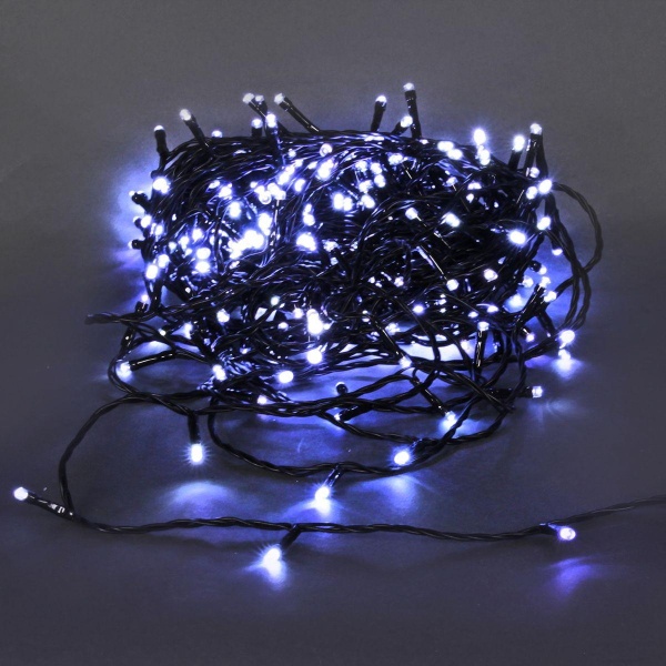 Cветодиодная гирлянда Sneha нить 24V белый A-969 WT/WT FLASH