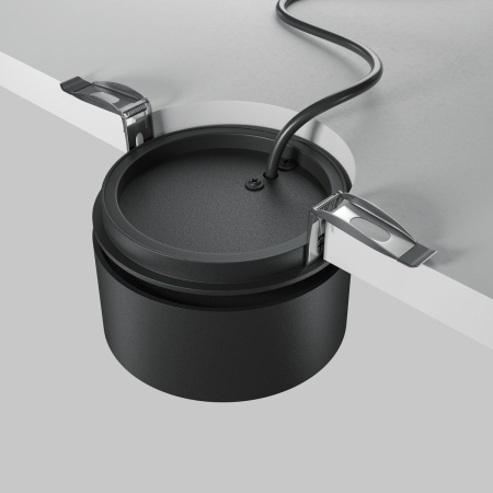 Встраиваемый светодиодный спот Maytoni Onda DL024-12W3K-B Встраиваемый светодиодный спот Maytoni Onda DL024-12W3K-B