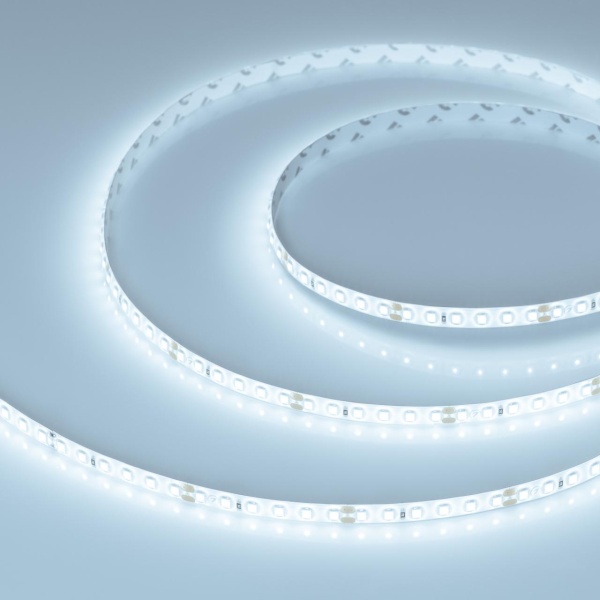 Светодиодная влагозащищенная лента Arlight 9,6W/m 120LED/m 2835SMD холодный белый 5M 016832(2)