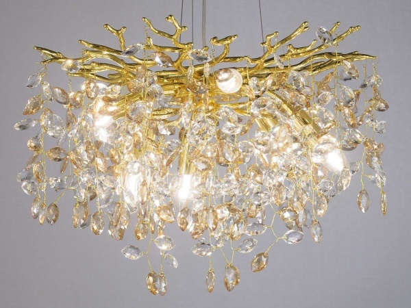 Подвесная люстра Lumina Deco Brevia LDP 8027-500 GD