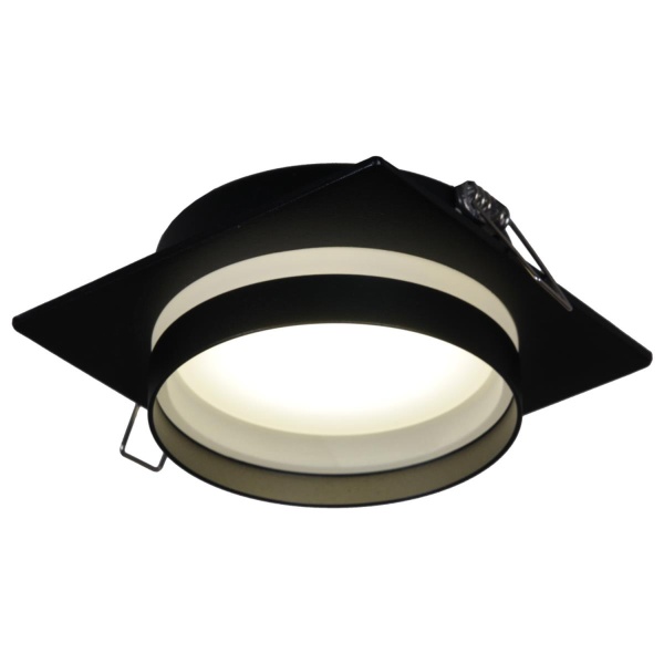 Встраиваемый светильник Reluce Technical 53025-9.0-001LD GX53 BK