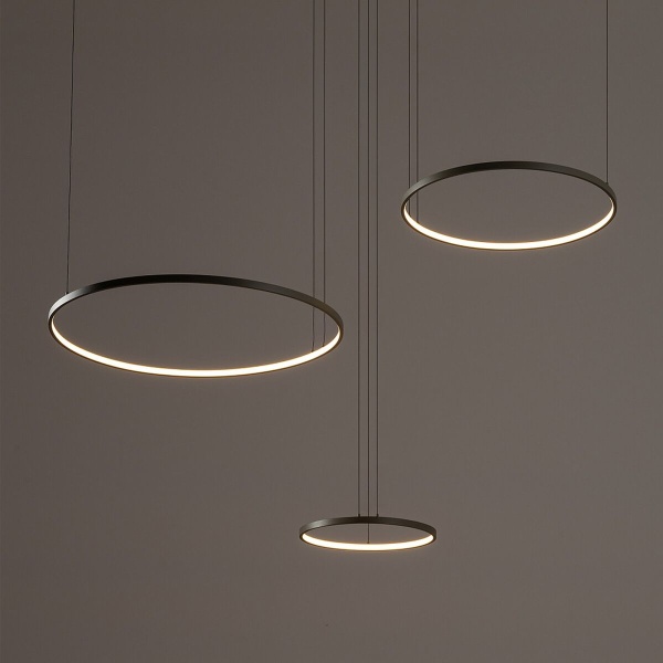 Подвесная люстра Nowodvorski Circolo Led M Silk Oliv E 11398