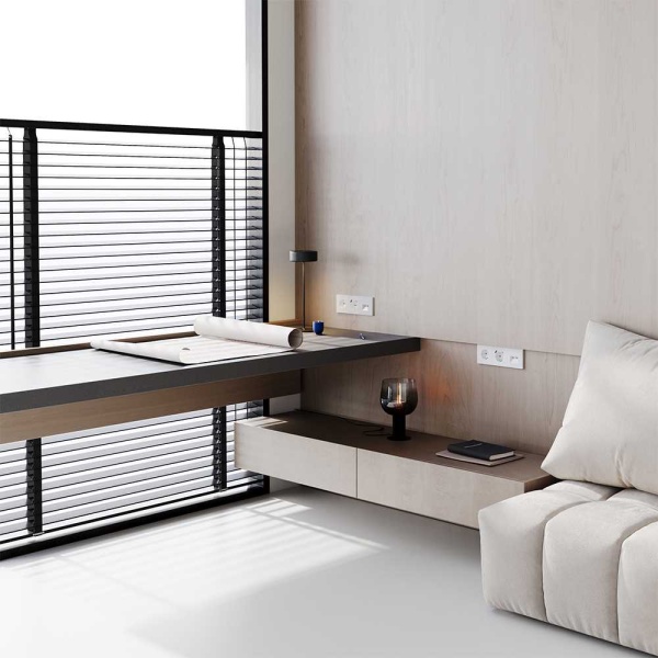 Розетка компьютерная встраиваемая Voltum S70 двойная RJ45+RJ45 кат.6, (белый глянцевый) VLS060201