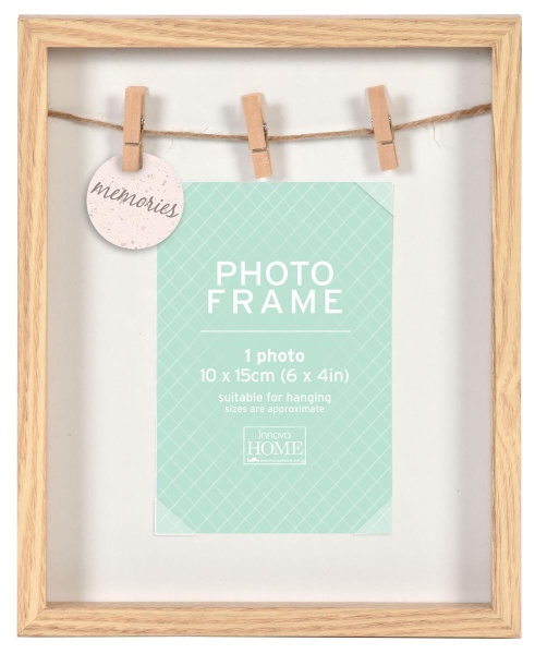 Фоторамка Innova PI08351 Ф/рамка 10*15 Portrait Natural, МДФ (6/540) Б0031985