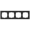 Рамка Werkel Stark на 4 поста черный W0041808 4690389161919