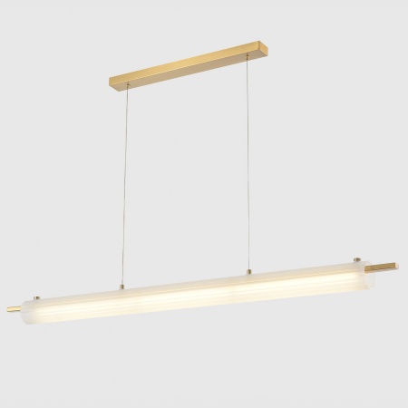 Подвесной светодиодный светильник Crystal Lux Tunnel SP40 Led Brass