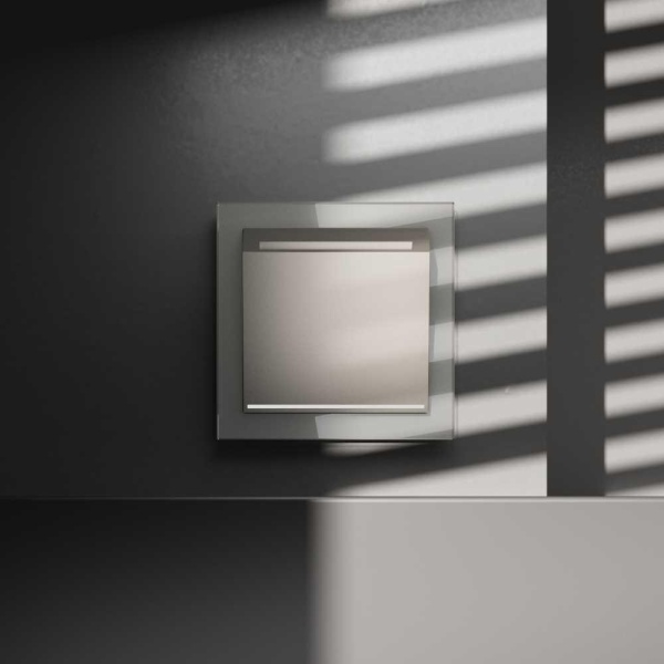 Выключатель встраиваемый S70 карточный 16А, (шелк) Voltum VLS010704