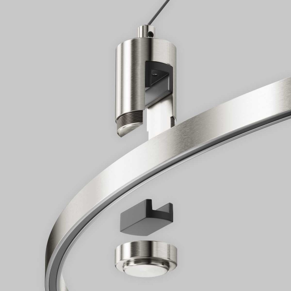 Подвесной набор с основанием под блок питания для круглого шинопровода Maytoni Technical TRA154SW-BB-R-PT