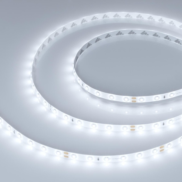 Светодиодная влагозащищенная лента Arlight 7,2W/m 60LED/m 2835SMD холодный белый 5M 020522(2)