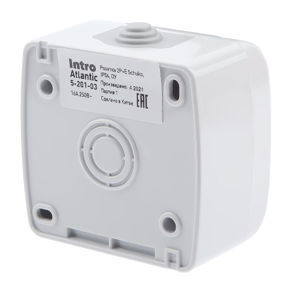 Розетка ЭРА Intro Atlantic Schuko 2P+E 16A 250V с крышкой 5-201-03 Б0050945 Розетка ЭРА Intro Atlantic Schuko 2P+E 16A 250V с крышкой 5-201-03 Б0050945