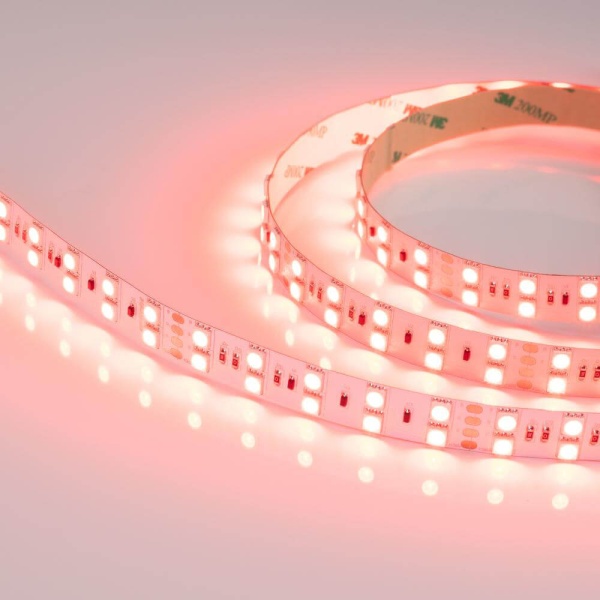 Светодиодная лента Arlight 28,8W/m 120LED/m 5060SMD красный 5M 015080