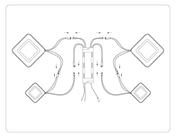 Потолочная светодиодная люстра Ambrella light Acrylica Original FA8878