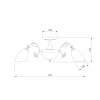 Потолочная люстра Eurosvet 22010/6+2 античная бронза