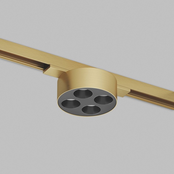 Трековый светодиодный светильник Denkirs Shine Grill DK5772-SB