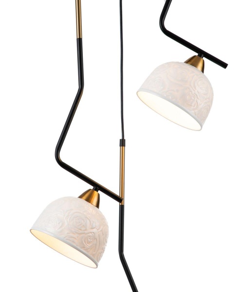 Подвесная люстра Indigo Attimo 10005/3P Black V000155