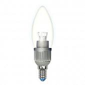 Лампа светодиодная Uniel E14 3W 4500K прозрачная Led-C37P-3W/NW/E14/CL ALS01SL 06911