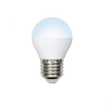 Лампа светодиодная (UL-00003822) E27 7W 4000K матовая LED-G45-7W/NW/E27/FR/NR