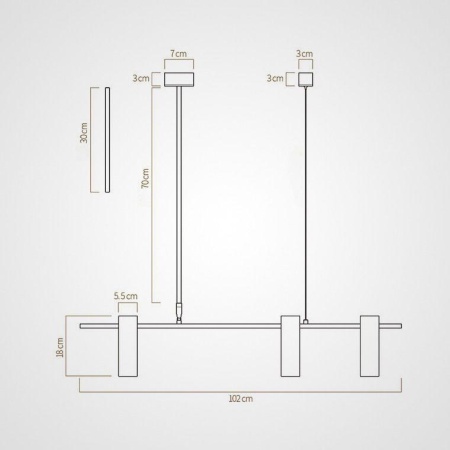 Подвесная люстра Imperium Loft Adis 212661-26