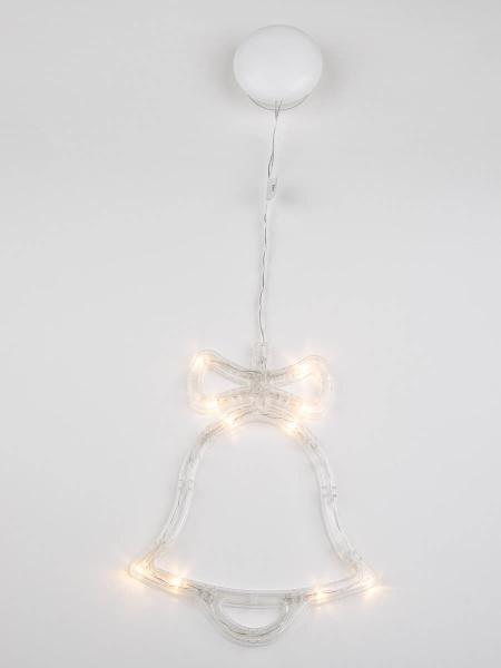 Подвесной светодиодный светильник «Колокольчик» Uniel ULD-H1620-010/STA/3AAA Warm White IP20 Bell UL-00007253