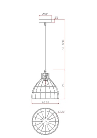 Подвесной светильник Freya Форма / Shape FR5335PL-01B