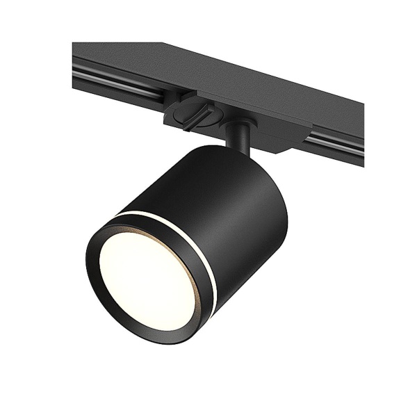 Трековый светодиодный светильник Denkirs Solid Ribe DK6400-BK