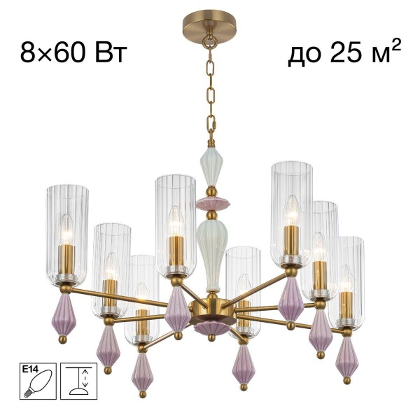 Подвесная люстра Citilux Fernet CL254180