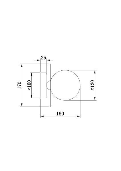 Бра Freya Sepia FR5391WL-01BS