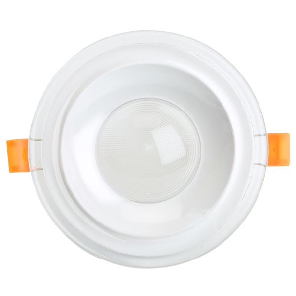 Светильник встраиваемый Feron DL8270 потолочный MR16 G5.3 прозрачный, белый 51151