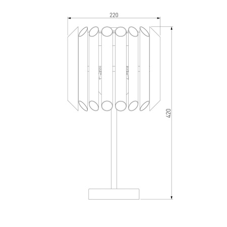 Настольная лампа Bogates Castellie 01107/3