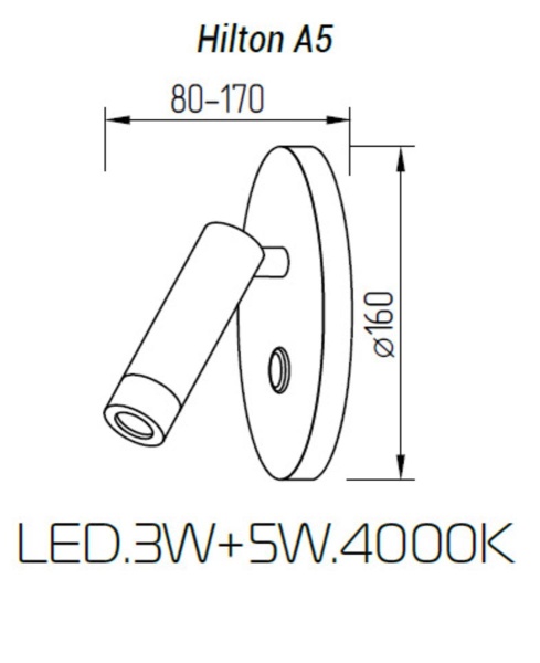 Бра TopDecor Hilton A5 12