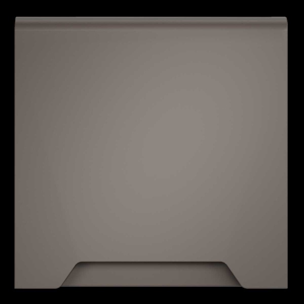 Накладка для розетки с заземлением, защитными шторками и крышкой, S70 (капучино) Voltum VLS000814