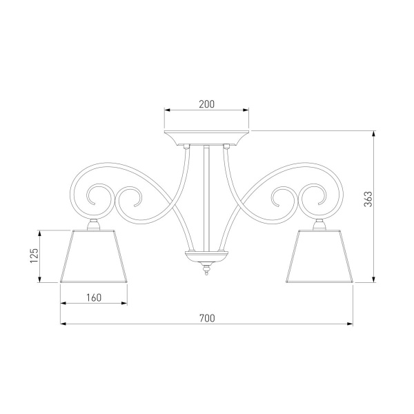 Подвесная люстра Bogates 303/6