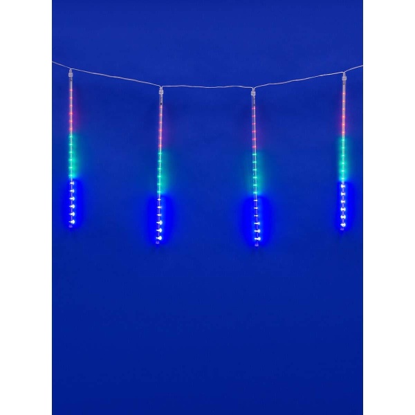 Уличная светодиодная гирлянда Uniel занавес Падающие звезды 220V разноцветный ULD-E2405-240/DTK MULTI IP44 METEOR 11122