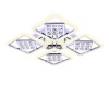 Потолочная светодиодная люстра Ambrella light Ice FA288