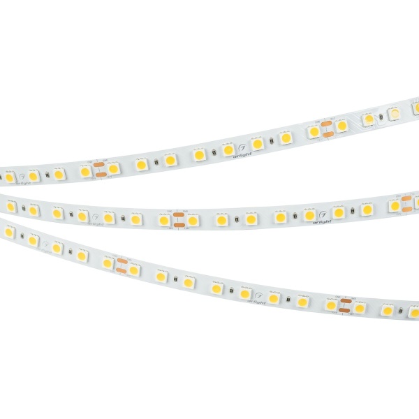 Светодиодная лента Arlight 11W/m 80Led/m 5060SMD теплый белый 5M UL-B80-10mm 24V Warm2700 041377