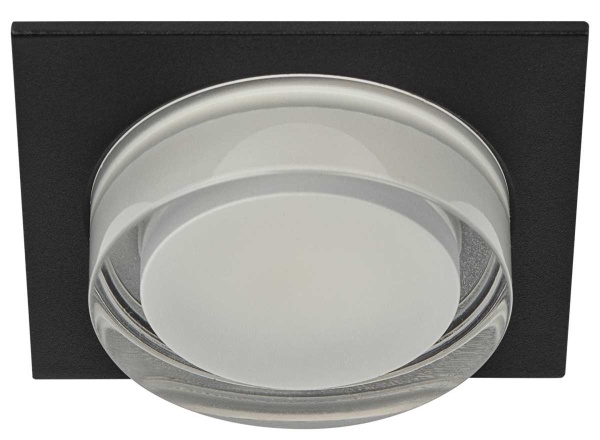 Светильник встраиваемый декоративный ЭРА DK108 BK под лампу MR16 GU5.3 черный Б0058399