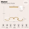 Подвесной светодиодный светильник Maytoni Node MOD165PL-L40G3K